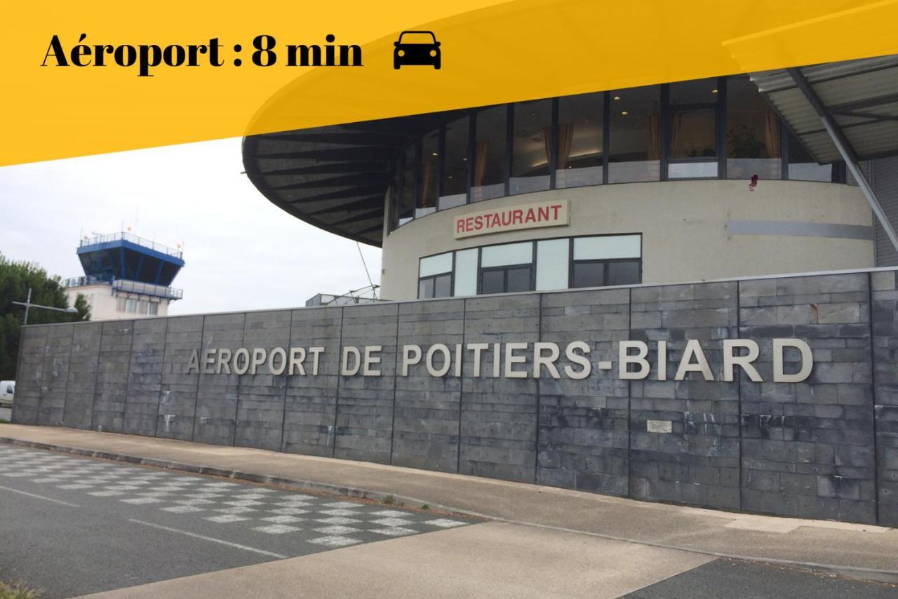 Le Duplex By Goodbnb - Proche Gare - 15Min Futuroscope Poitiers Exterior photo